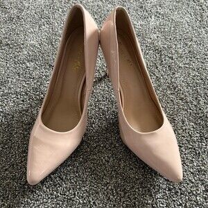 Chase + Chloe Pump Heels Womens Size 10 Nude Blush Pointed Toe Stiletto